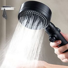 5 Functions Shower Head Shower Head with Handheld High Pressure-Full Body Coverage Powerful Rain Hard Water Softener Filtered Shower Head; 5 Spra