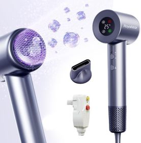 Hair Dryer, 110000 RPM Professional High Speed Blow Dryer Negative Ionic Care Hair Dryer for Fast Drying, Low Noise